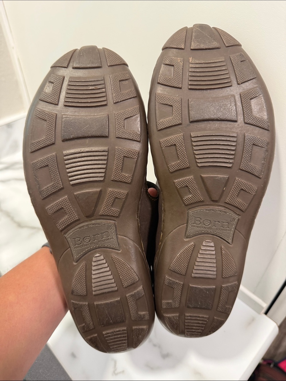 Born Brown Leather Mary Jane Comfort Casual Flats women’s 9 - Picture 10 of 10